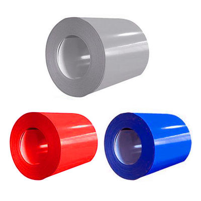 Color Coated Prepainted PPGL Galvalume Steel Coils For color coated roofing sheet coil