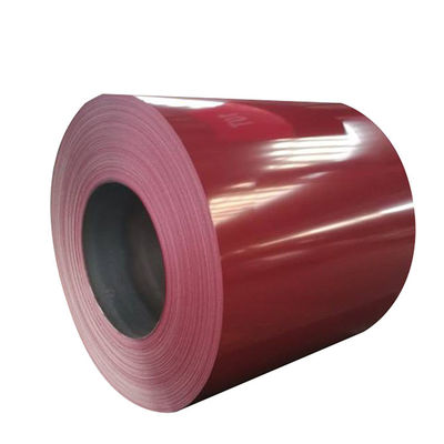 RAL Colors PPGI Prepainted Galvanized Steel Coil Z40 Q235B Custtomized Size 1250mm