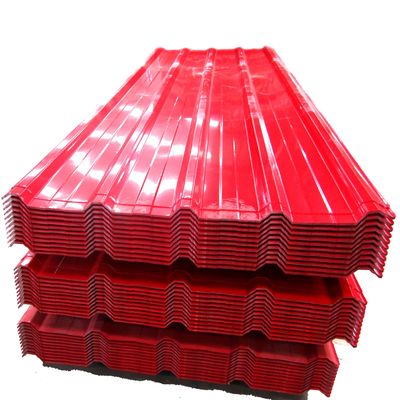 Tolerance 1% PPGI Roof Sheet  275g Colour Coated Steel Roofing