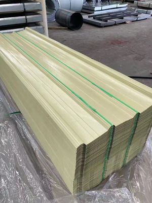 Tolerance 1% PPGI Roof Sheet  275g Colour Coated Steel Roofing