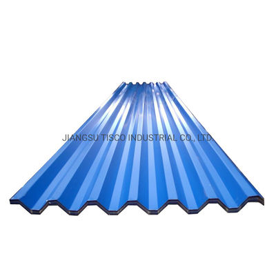 0.28mm GI Roofing Sheet Color Coated Corrugated Sheets 30 Inch Pre Painted Aluminum  Metal