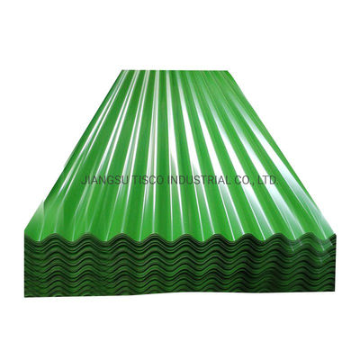 0.28mm GI Roofing Sheet Color Coated Corrugated Sheets 30 Inch Pre Painted Aluminum  Metal