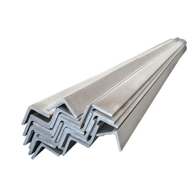 SS316L Stainless Steel Structural Sections Punching Brushed Stainless Angle Trim Equal 304 Ss Angle Iron