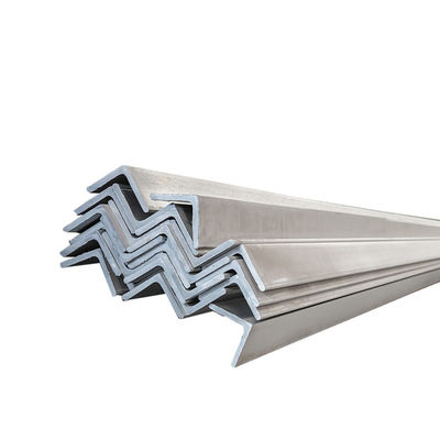SS316L Stainless Steel Structural Sections Punching Brushed Stainless Angle Trim Equal 304 Ss Angle Iron