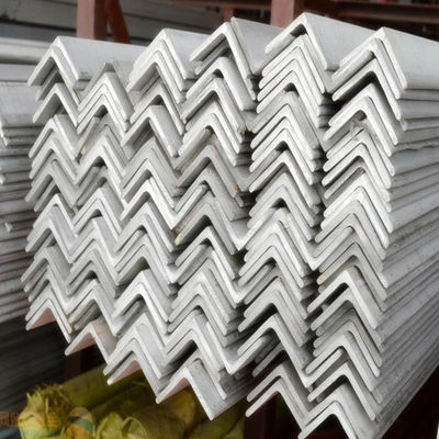 Architectural Stainless Steel Structural Sections AISI 201 Decoiling Punching 316Ti Ss L Angle