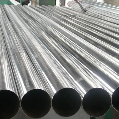 Sliver Color Stainless Steel Tubing for Customized Flange Connection and Application