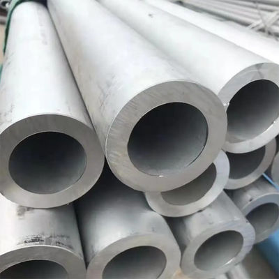 Sliver Color Stainless Steel Tubing for Customized Flange Connection and Application