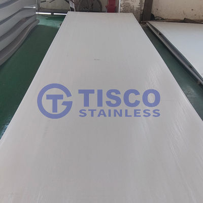 200-400 Series JIS Cold Rolled Stainless Steel Sheet Metal 1000mm-6000mm Length in GB Standard Mill Edge