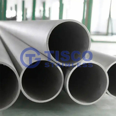 Temperature Resistant Stainless Steel Rigid Tube Pipe With Custom Flange Connection