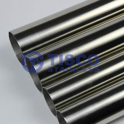 Rigid Pressure Metallic Tube Hose / Stainless Steel Pipe Tube Customized Flange Cold Rolled Surface