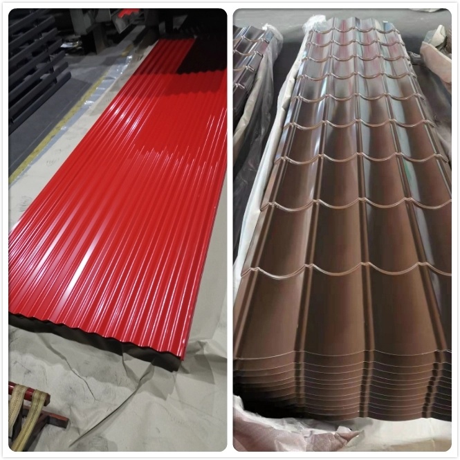 0.28mm Zinc Corrugated Steel Metal Roofing Sheet Price