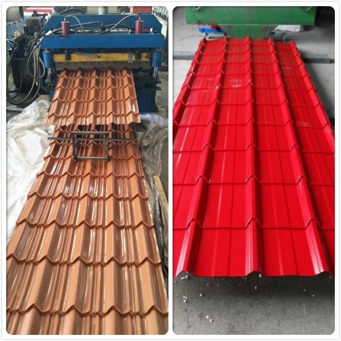 0.28mm Zinc Corrugated Steel Metal Roofing Sheet Price