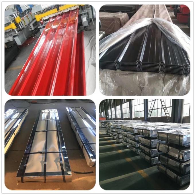 0.28mm Zinc Corrugated Steel Metal Roofing Sheet Price